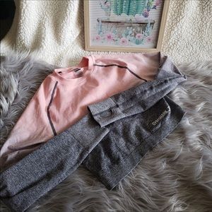Gymshark Pink Ombré Long Sleeve Crop